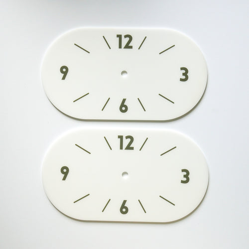 Perch Clock- Faces only